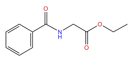 Ethyl (benzoylamino)-acetate